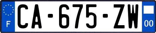 CA-675-ZW