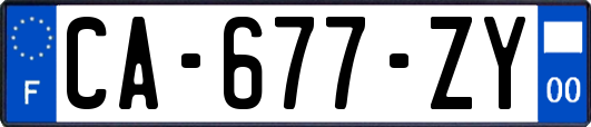 CA-677-ZY