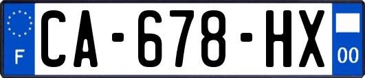 CA-678-HX