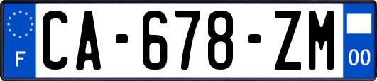 CA-678-ZM