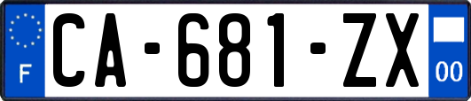 CA-681-ZX