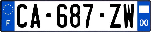 CA-687-ZW