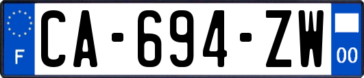 CA-694-ZW