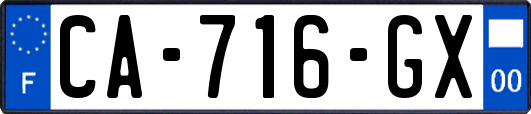 CA-716-GX