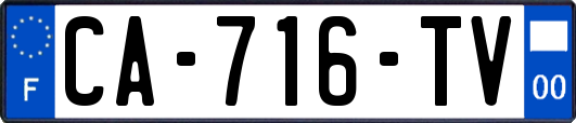 CA-716-TV