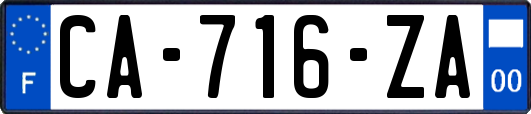 CA-716-ZA