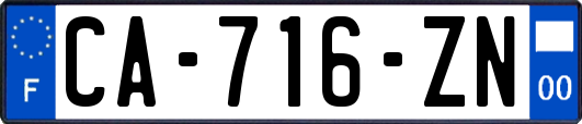 CA-716-ZN