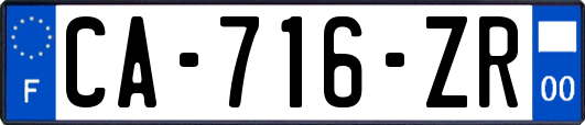 CA-716-ZR