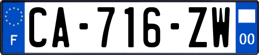 CA-716-ZW