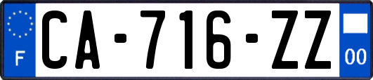 CA-716-ZZ