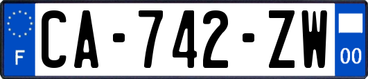 CA-742-ZW