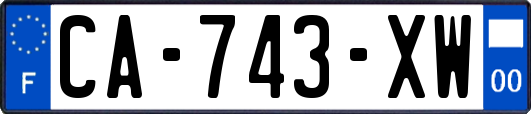 CA-743-XW