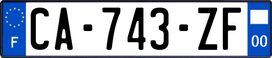 CA-743-ZF