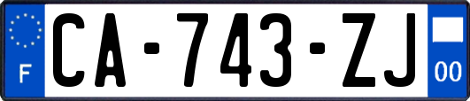 CA-743-ZJ