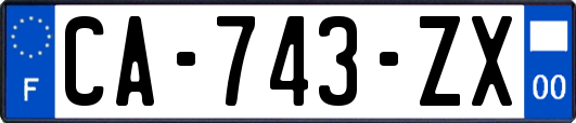 CA-743-ZX