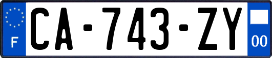 CA-743-ZY