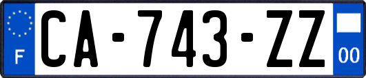 CA-743-ZZ