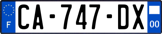 CA-747-DX