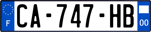 CA-747-HB