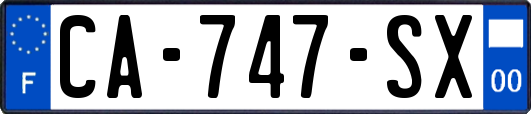 CA-747-SX