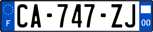 CA-747-ZJ