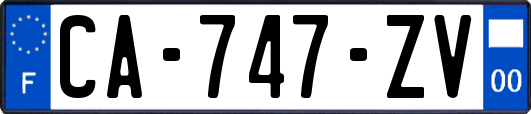 CA-747-ZV