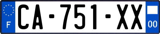 CA-751-XX