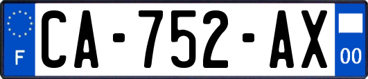 CA-752-AX