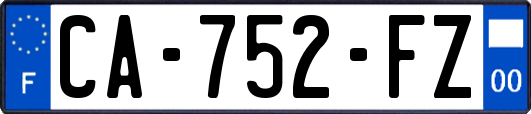 CA-752-FZ