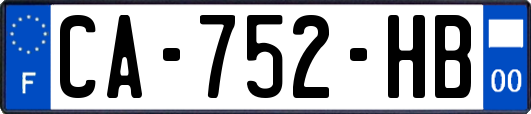 CA-752-HB