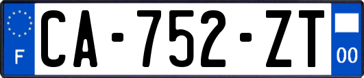 CA-752-ZT