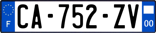 CA-752-ZV