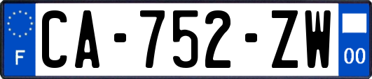 CA-752-ZW