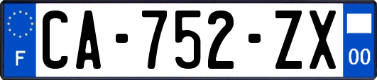 CA-752-ZX