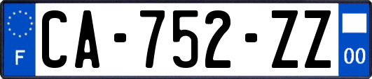 CA-752-ZZ