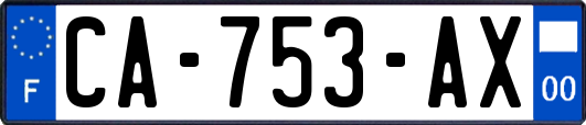 CA-753-AX