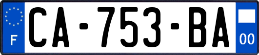 CA-753-BA