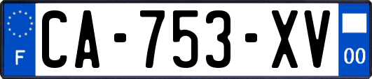 CA-753-XV