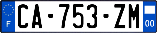 CA-753-ZM