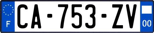 CA-753-ZV