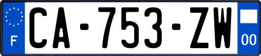 CA-753-ZW