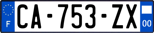 CA-753-ZX