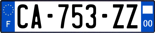 CA-753-ZZ