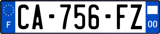 CA-756-FZ