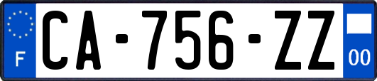 CA-756-ZZ