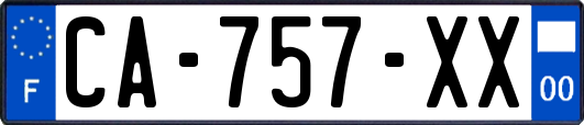 CA-757-XX