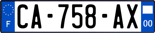 CA-758-AX