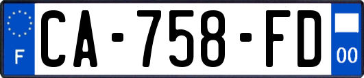 CA-758-FD
