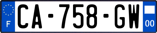 CA-758-GW