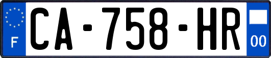 CA-758-HR
